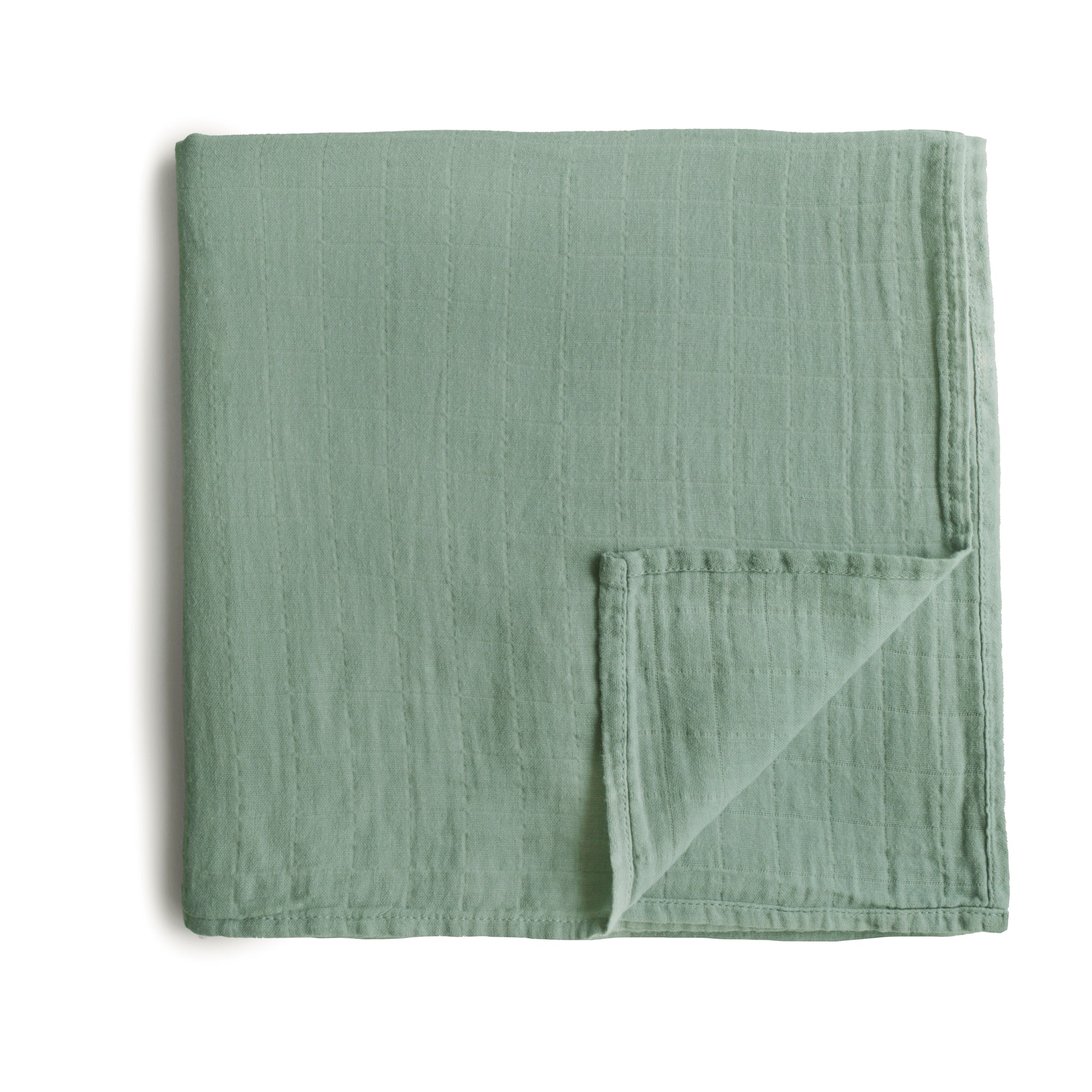 Image of Organic Cotton Muslin Swaddle Blanket